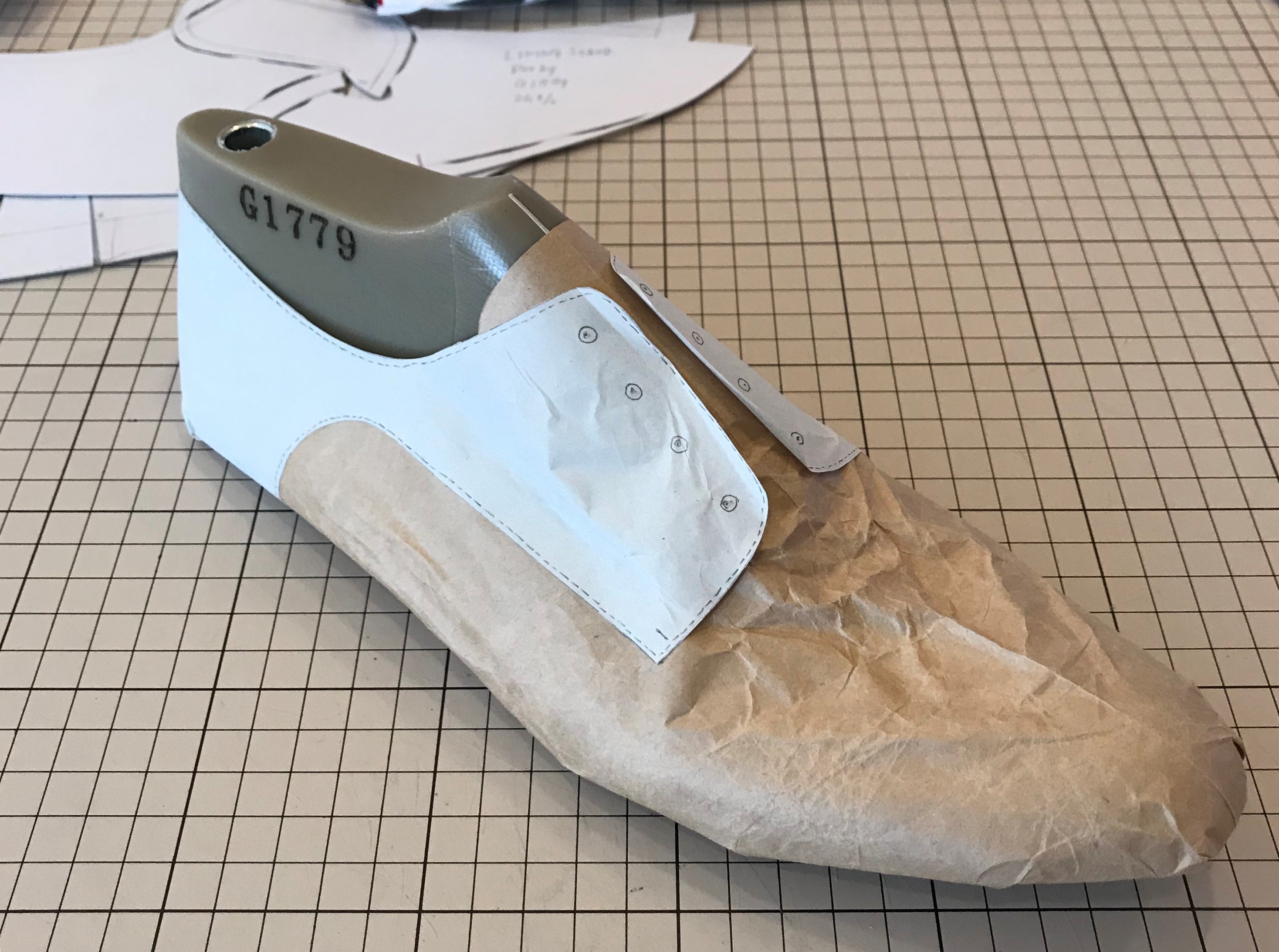 ダービーシューズの作り方 P D R ダービーシューズの作り方 P D R